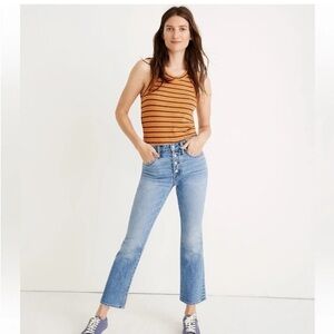 Madewell Cali Demi Boot Jeans 27